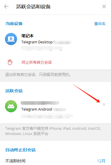 Telegram被别人登陆了怎么办？
